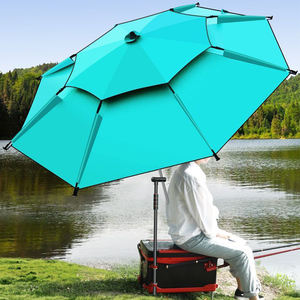 Sombrilla de Aluminio Premium con Protección UV, Impermeable y Resistente al Viento, para Patio, Jardín, Playa - Product Image 6