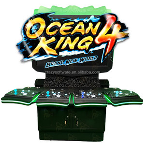 Marché californien 50% taux de profit élevé 55 "moniteur 4 joueurs tir poisson jeu Machine Ocean King 4 tout nouveau monde - Product Image 1