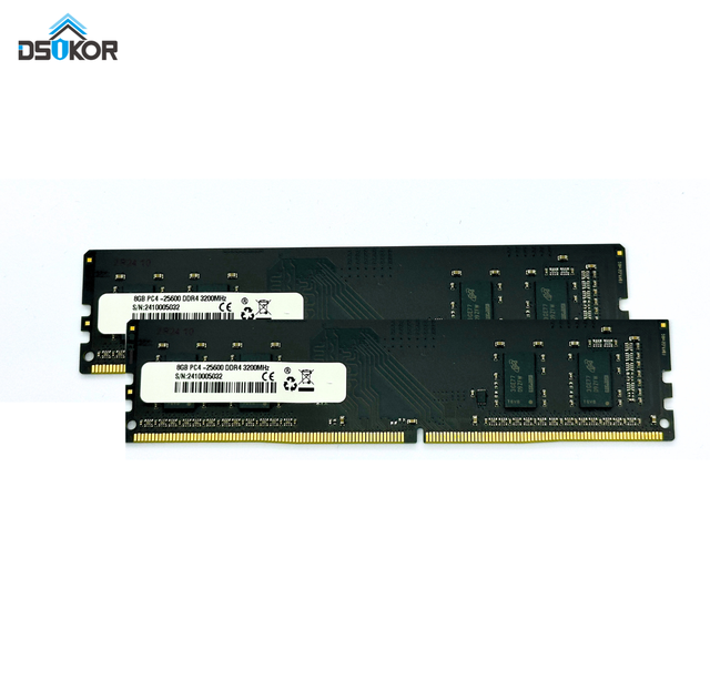 Factory High-Speed DDR4  16GB 32GB Memory Modules 2400MHz 3200MHz for Gaming Desktop PCs Reliable Stock Options