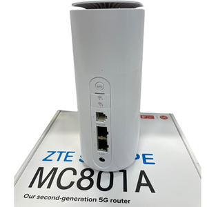 Routeur Wi-Fi 5G d'intérieur ZTE MC801A, modem sans fil Wi-Fi 6 AX1800, SDX55 5G NSA SA 4G LTE CAT22, Gigabit, avec emplacement pour carte SIM - Product Image 3