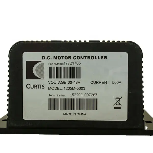 Empilhadeira controlador motor elétrico controlador curtis dc controlador 48v 500a