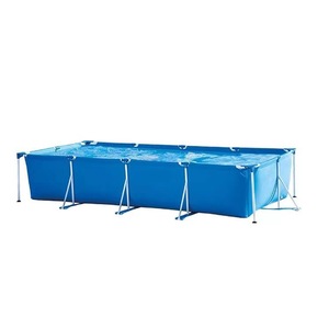 <span class=keywords><strong>Piscine</strong></span> rectangulaire <span class=keywords><strong>hors</strong></span> <span class=keywords><strong>sol</strong></span>, <span class=keywords><strong>piscine</strong></span> portable <span class=keywords><strong>avec</strong></span> structure en acier, <span class=keywords><strong>filtre</strong></span> <span class=keywords><strong>à</strong></span> <span class=keywords><strong>sable</strong></span> et échelle - Product Image 6