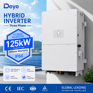 Convertisseur hybride triphasé Deye 125 kW à haute efficacité avec fonction parallèle et mode <span class=keywords><strong>UPS</strong></span> pour des solutions photovoltaïques commerciales fiables - Product Image 1
