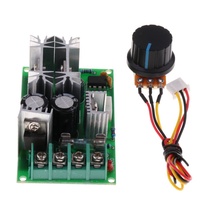 Contrôleur de vitesse de moteur PWM, 12V, 24V, 36V, 48V, DC10-60V V DC, régulateur de courant 20a, Module d'entraînement haute puissance