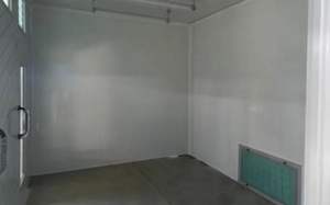 كابينة طلاء ثلاثية العجلات مع نظام تهوية مخصص لورش الطلاء مع شهادة CE لغرفة الرش مع غرفة خلط الدهانات - Product Image 6