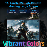 Laptop Berkualitas Tinggi Baru 16.1" Intel I9-13900HK SSD 14-Core RTX4060 GPU 32GB DDR GDDR6 144Hz 1920x1200 IPS Windows 11 Home
