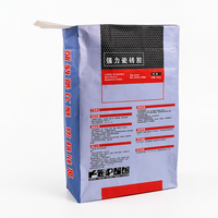 Sacs à valve à fond carré en papier kraft neufs, vides, de 20 kg et 25 kg, pour adhésif à carrelage, haute capacité de production, fabriqués en Chine