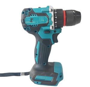 <span class=keywords><strong>Perceuse</strong></span> à percussion sans fil Batterie lithium-ion Moteur sans balais Vitesse variable Outil de perçage multifonction Diamètre de perçage maximal 10 mm - Product Image 2