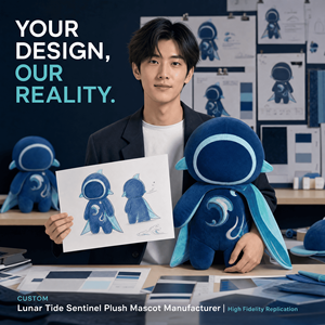 ตุ๊กตาสัตว์นุ่มนิ่ม Lunar Tide Sentinel ของเล่นตุ๊กตาสั่งทำพิเศษ ตุ๊กตาสัตว์นุ่มนิ่ม ของเล่นตุ๊กตาสั่งผลิต OEM ODM ผู้ผลิต รับทำโลโก้ ของขวัญส่งเสริมการขาย - Product Image 1
