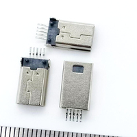 Conector USB 2.0 3.0 de ángulo recto vertical SMT DIP macho y hembra de 2, 4, 5, 6, 12, 16, 24 pines, conector de carga USB a Tipo C Micro USB