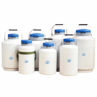 Réservoir d'azote liquide IKEME 2L 3L 6L 10L, conteneur cryogénique LN2, distribution -196°C ° Stockage d'azote liquide C Cell Lab