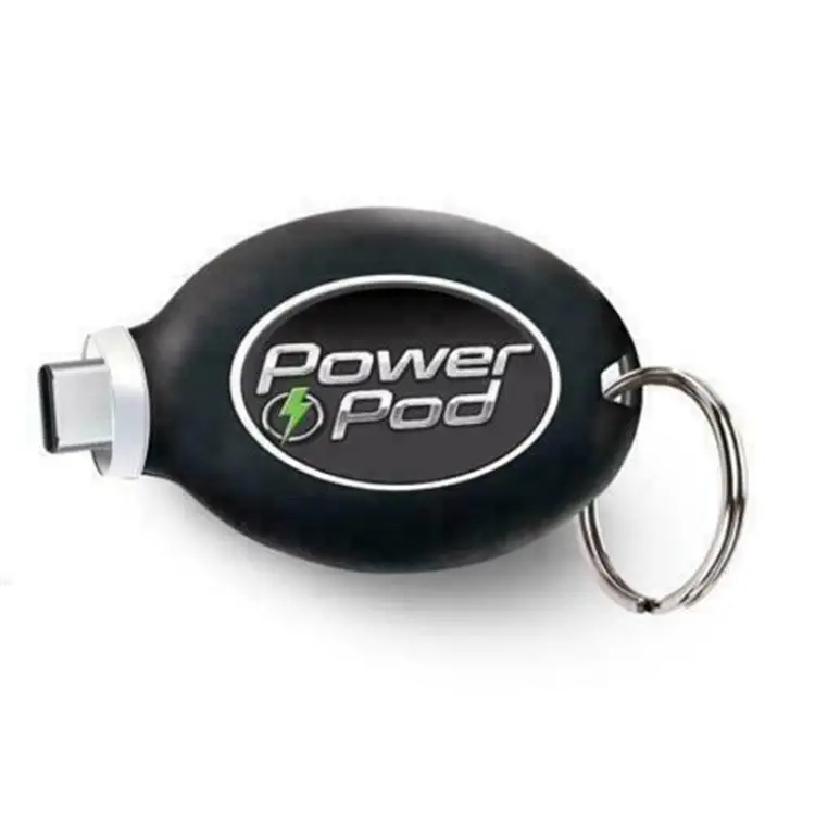 2021 Hot Style Mobile Phone Emergency Power Pod Key Ring Portable Mini Charger Mobile Power Bank