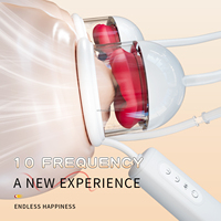 Sexspielzeug Rosen-Vibrator, 1 Paar Nippel-Stimulator für Paare, Weicher Mund-Nippel-Sauger Rosen-Sexspielzeug