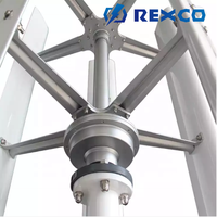 Éolienne d'usine 3kva turbine éolienne verticale 3kw pour usage domestique