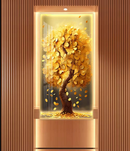 Decorazione del portico personalizzato dipinto salotto <span class=keywords><strong>moderno</strong></span> <span class=keywords><strong>sala</strong></span> <span class=keywords><strong>da</strong></span> <span class=keywords><strong>pranzo</strong></span> ricco albero di cristallo lampada <span class=keywords><strong>da</strong></span> parete Art LED <span class=keywords><strong>da</strong></span> parete - Product Image 1