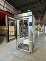 Nouveau four rotatif professionnel pour boulangerie, 5/8/10 plateaux, four à air chaud automatique au gaz avec injection intelligente de vapeur