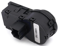 Interrupteur de phare pour Chevrolet Cruze Malibu Trax, 13301752 Interrupteur de commande de phare de voiture Interrupteur de feu antibrouillard