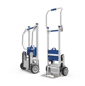 Carretilla de Mano Eléctrica Escalador de escaleras 150kg Equipaje Carretilla de mano con 3 ruedas Subir escaleras - Product Image 1