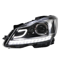 Feux de voiture pour Mercedes W204 Phare avant 2011 2012 2013 2014 Classe C C180 C200 Phares LED A2048208039 2048207939