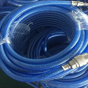 Tubo di scarico in plastica tubo flessibile condotto in PVC ad alta resistenza in fibra rinforzata tubo treccia in PVC