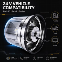 Nouveau type 2026 FARLUO – Gyrophare LED rotatif à 360 degrés, lampe stroboscopique d'urgence multicolore pour chariot élévateur et remorque