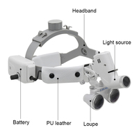 Low-priced and High-quality 2.5x / 3.5x Magnification Binocular Magnifying Glasses