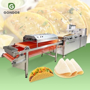 Tortilla mexicaine à pain Lavash Machine de fabrication entièrement automatique Taco pour faire 30cm Tortilla pour <span class=keywords><strong>burritos</strong></span> - Product Image 1