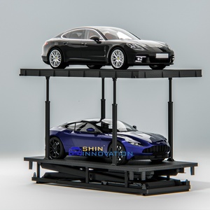 Elevador de Tijera Hidráulico de Acero para Autos, Apilador de Autos para Garaje Personalizado, Sistema de Estacionamiento Subterráneo con Elevador de Tijera - Product Image 1