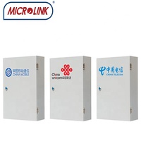 Armoire extérieure en fibre optique IP65 24/36/48/72 voies, boîtier de distribution FTTH mural en fer pour connexion croisée ODF