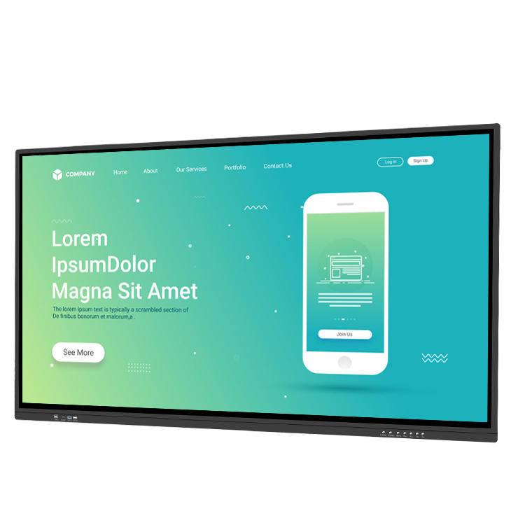 55 Inch Multi Monitor Interactive Whiteboard