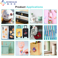 Refinecolor Wide Application A1 UV DTF Machine d'impression pour Tumbler Wood Cell Phone Case UV Printer 6090 Flatbed