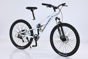 Mountain Bike da <span class=keywords><strong>Uomo</strong></span> da 26 Pollici Full Suspension a Prezzo Economico di Fabbrica con Pedale Standard e Doppio Freno a V - Product Image 5