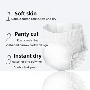 RunningWell fabbrica di miele di garanzia della qualità del nastro singolo pannolini per adulti pannolini stampati Ultra spessi pannolini per adulti - Product Image 2