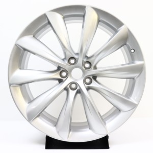 <span class=keywords><strong>ModelX</strong></span> 22x 9J/10J ET35mm Roues de rechange à rayons multiples en alliage d'aluminium-Numéros de pièce 1027246/1027247 pour <span class=keywords><strong>ModelX</strong></span> Retrofit/Upgrade - Product Image 1