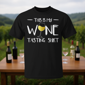 C'est ma chemise de dégustation de vin, t-shirt promotionnel personnalisable pour les dégustations de vin - Product Image 1