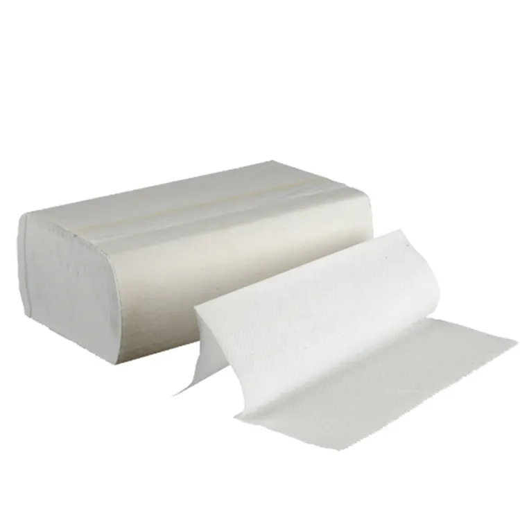 Biodegradable गर्म बिक्री जेड/एन/वी मोड़ो हाथ से धो कागज तौलिया Interfolded कागज तौलिया के लिए होटल