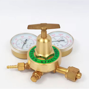 Manomètres de type américain CGA540 pour oxygène et CGA510 pour acétylène, pour régulateur de pression Victor, kit de soudage et de découpe, valve pour oxygène - Product Image 3