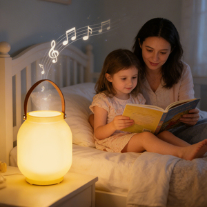 Lampe de tente portable multifonctionnelle rechargeable pour l'extérieur, étanche, avec fonction de lecture de musique, pour <span class=keywords><strong>le</strong></span> jardin, lanterne de camping LED - Product Image 4