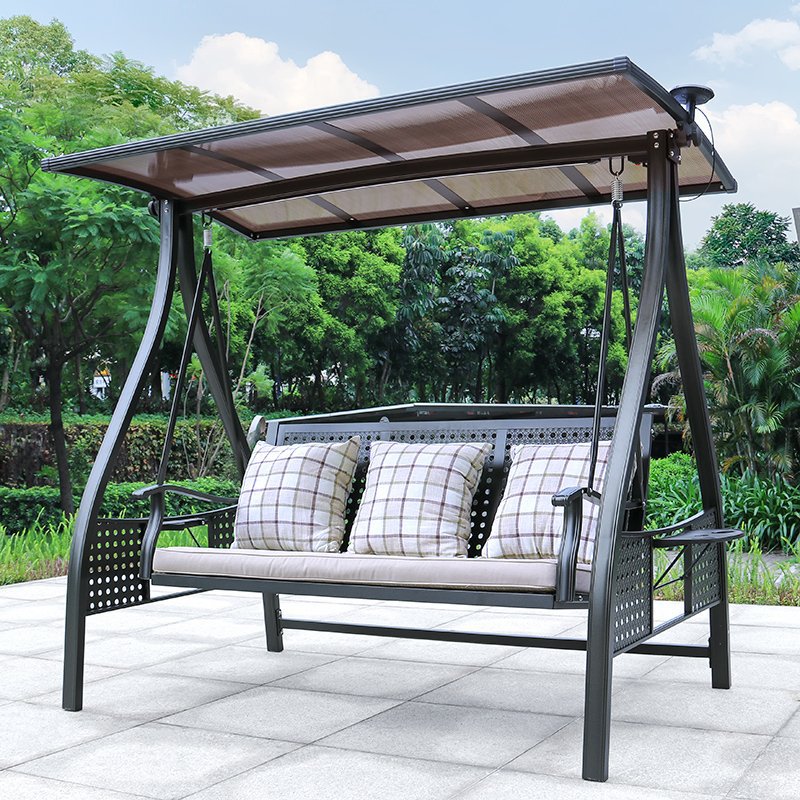 Balançoire solaire alpine triple