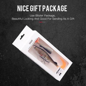 Leurre de pêche Kingdom GEMINI 14g 28g 41g, wobblers coulants de haute qualité, corps en plastique avec queue souple en T, swimbait pour la pêche au brochet - Product Image 6