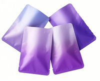 Prêt à expédier des sacs en mylar anti-odeurs en aluminium en tailles de 3.5g 7g 14g pour boîte de présentation d'emballage de biscuits de bonbons pour le plastique de gelée BOPP