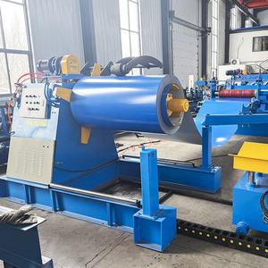 Production professionnelle de haute qualité entièrement automatique 1mm bobine métallique coupe à longueur Machine pour l'Amérique - Product Image 2