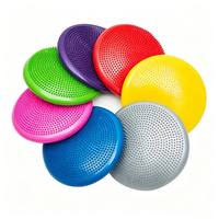 Coussin d'équilibre gonflable, coussin de yoga, disque d'équilibre pneumatique en PVC anti-éclatement avec pompe, 9 couleurs, coussin d'équilibre pour la stabilité, vente en gros
