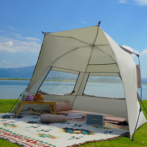 Tente de plage automatique portable pour 3-4 personnes, une chambre, quatre saisons, <span class=keywords><strong>camping</strong></span> instantané, protection UV, imperméable, pour la famille en plein air - Product Image 1