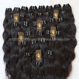 Cheveux indiens de temple alignés sur la cuticule, 100% cheveux humains bruts brésiliens, vente en gros pour fournisseurs, cheveux humains vierges indiens de temple pour fournisseurs - Product Image 3