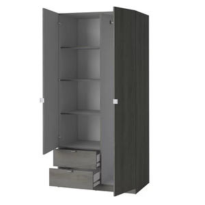 <span class=keywords><strong>Armadio</strong></span> in Legno per Stoccaggio, Adatto per Camera da Letto, Ufficio, Scuola e Casa - Product Image 1