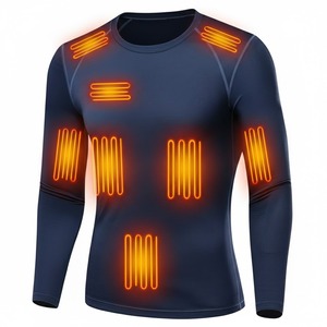 OEM/ODM Combinaison chauffante électrique lavable pour hommes Chemise <span class=keywords><strong>thermique</strong></span> chauffante à la mode pour l'escalade en plein air, le camping et les déplacements quotidiens - Product Image 1