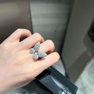 Anillo de Plata de Ley S925 con Incrustaciones de Diamantes de Imitación de Jade Espuma de Agua Natural, Estilo Chino Nuevo y Lujoso - Product Image 4