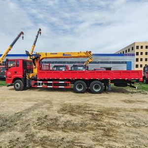 Camion grue à flèche télescopique à bras droit Shacman 6X4 14 tonnes 16 tonnes pour travaux lourds avec prix de gros compétitif - Product Image 5