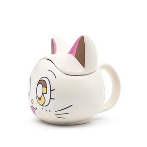 Nouvelle tasse en céramique Anime Satoru Gojo, 8 styles, tasse à eau créative, nouveauté, dessin animé, chat noir et blanc mignon, tasse à café Luffy, cadeau - Product Image 1